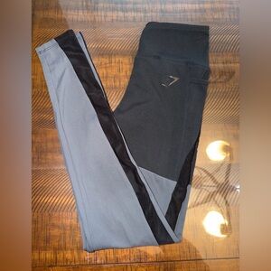 Gymshark Black and Gray Leggings